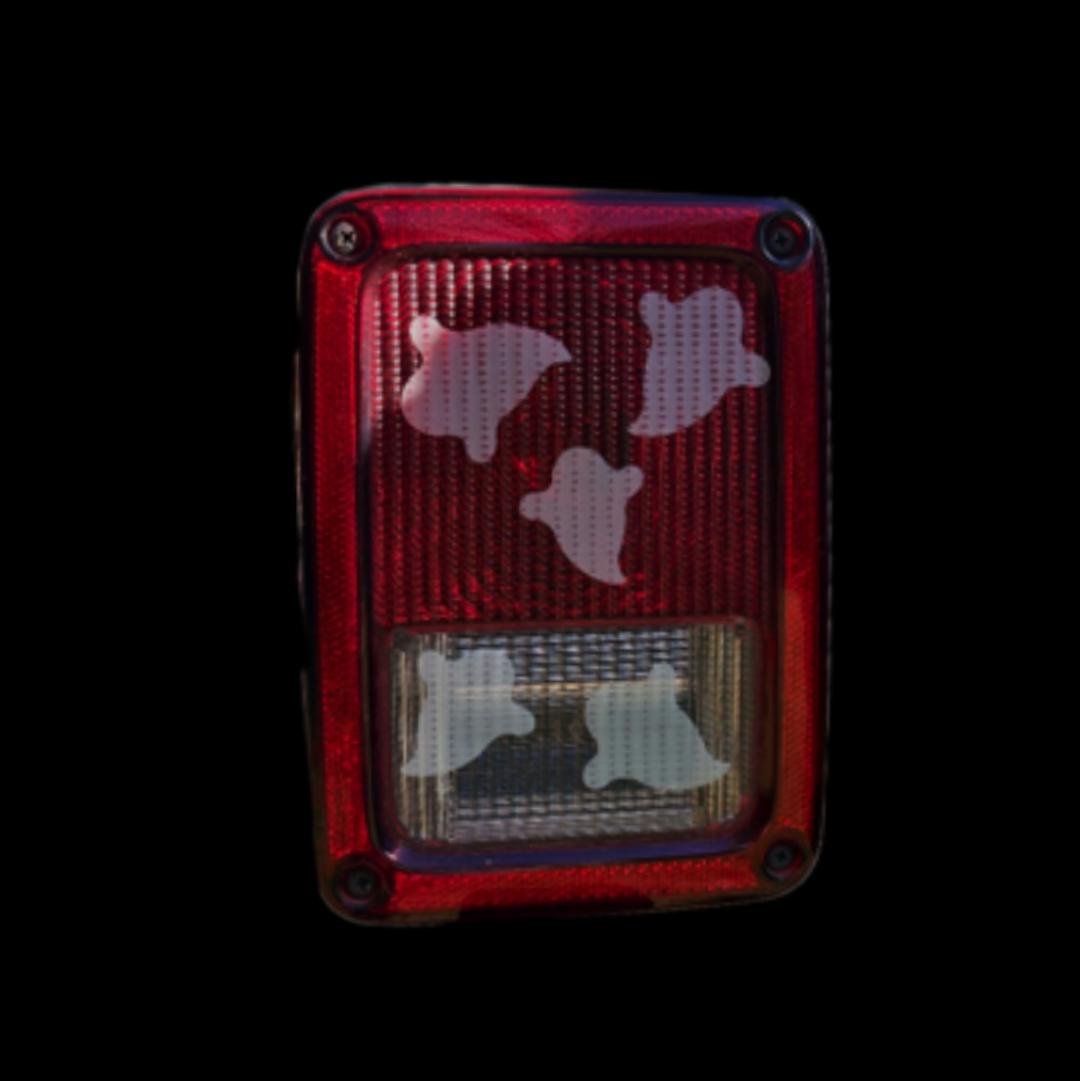 16 Ghosts Headlight Taillight Decals
