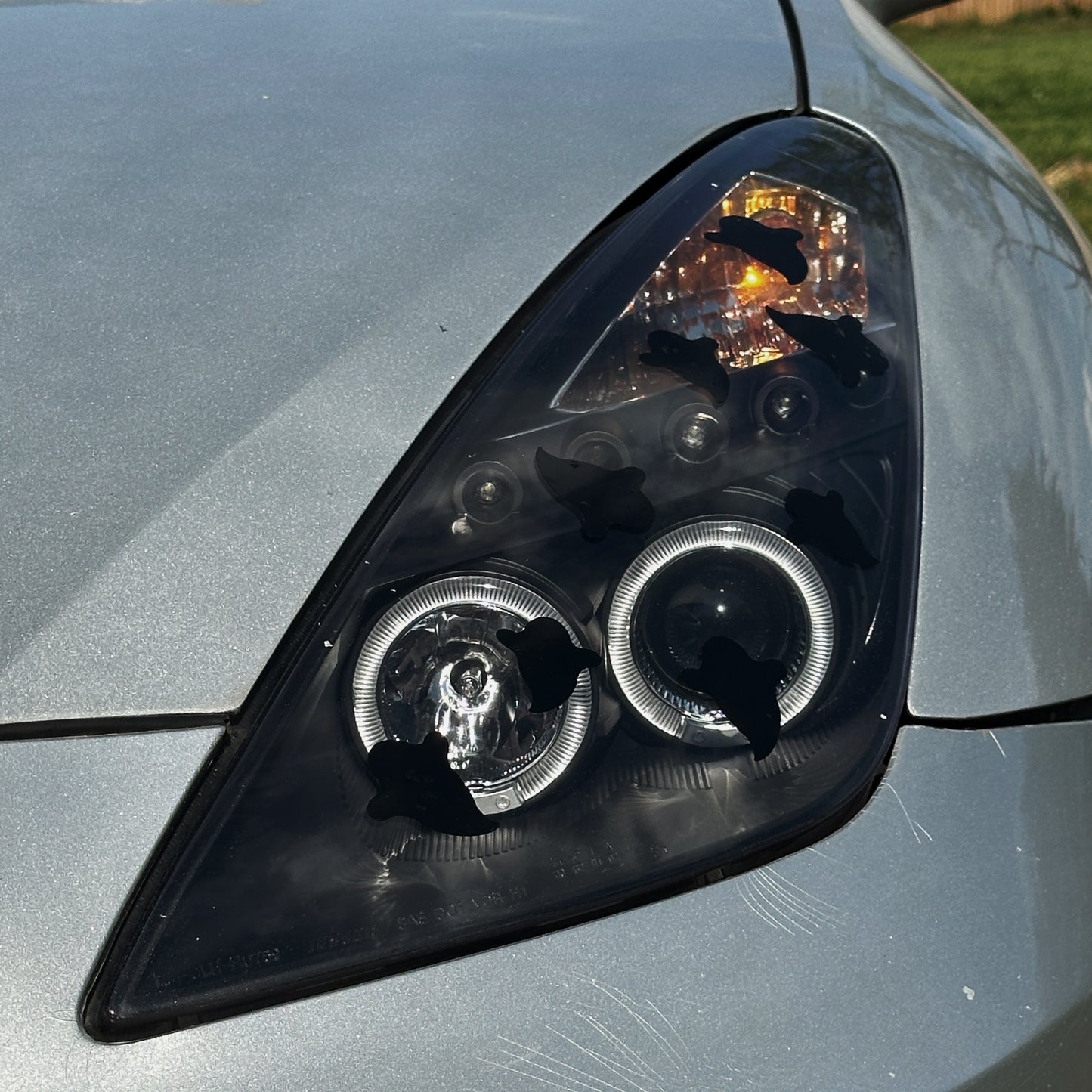 16 Ghosts Headlight Taillight Decals