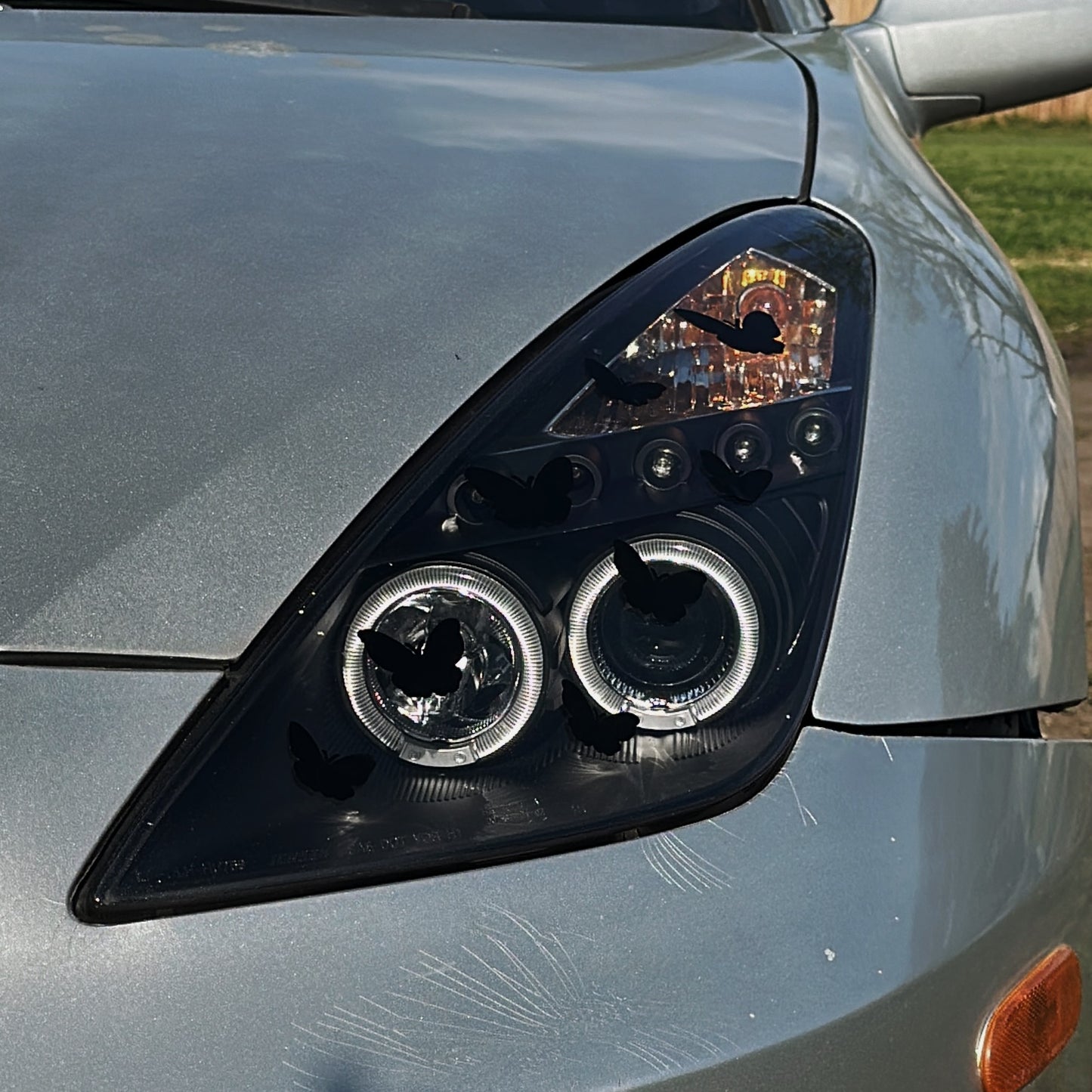 16 Butterflies Headlight Taillight Decal