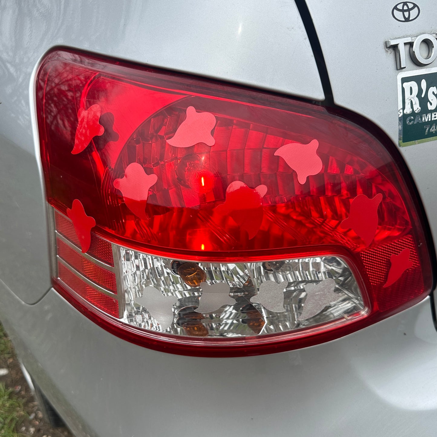 16 Ghosts Headlight Taillight Decals