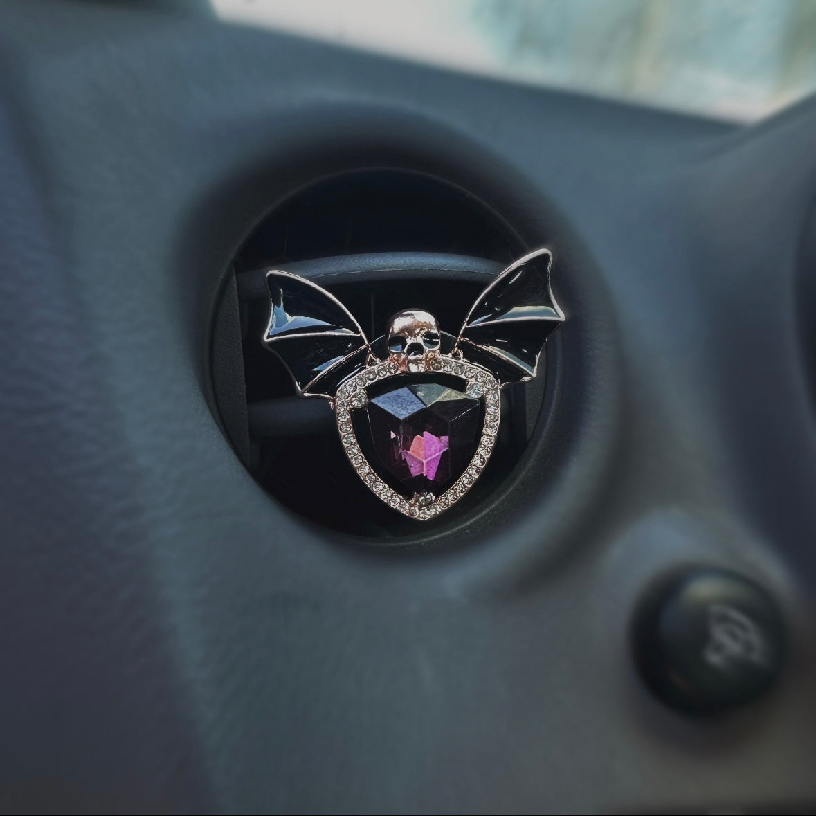 Skull Bat Vent Clip / Air Freshener