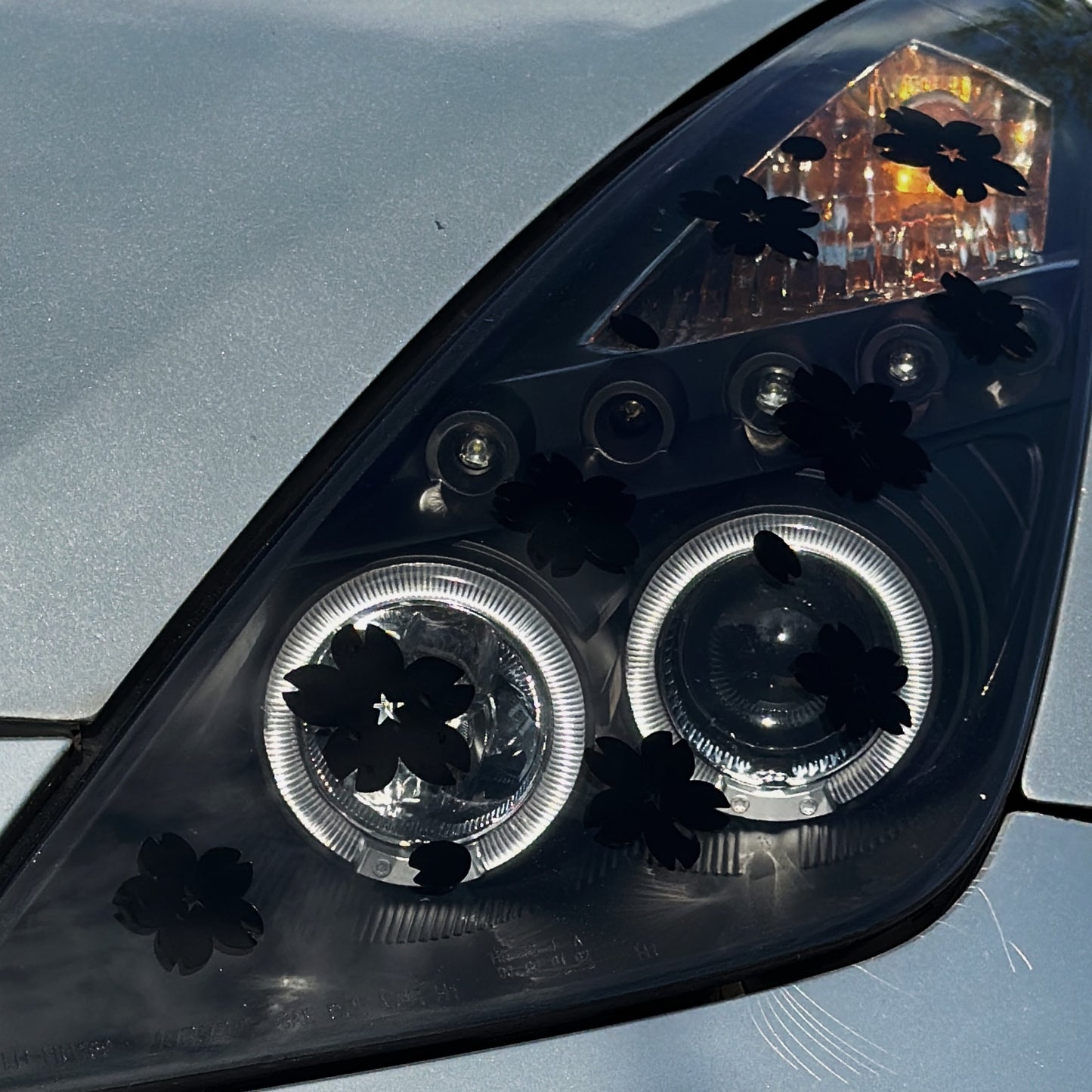 12 Sakura Headlight Taillight Decal