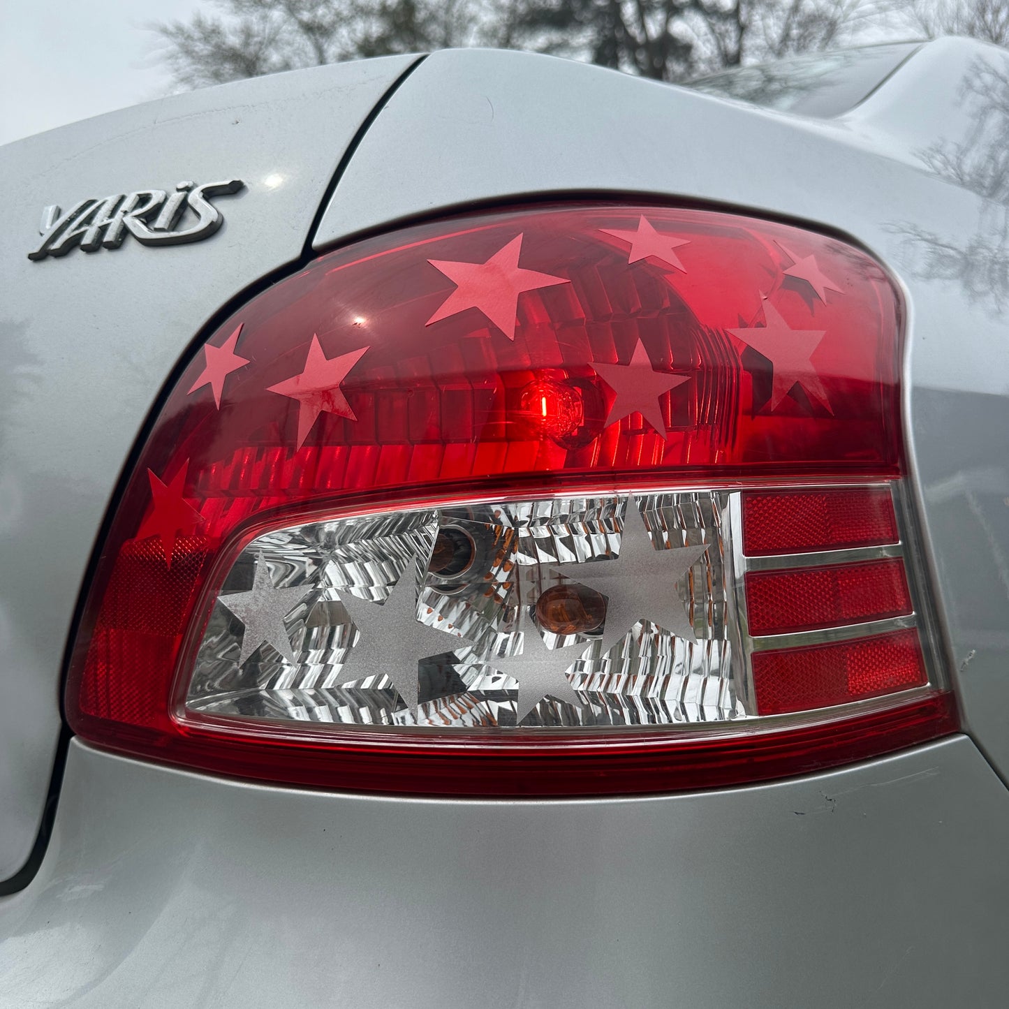 16 Stars Headlight Taillight Decal