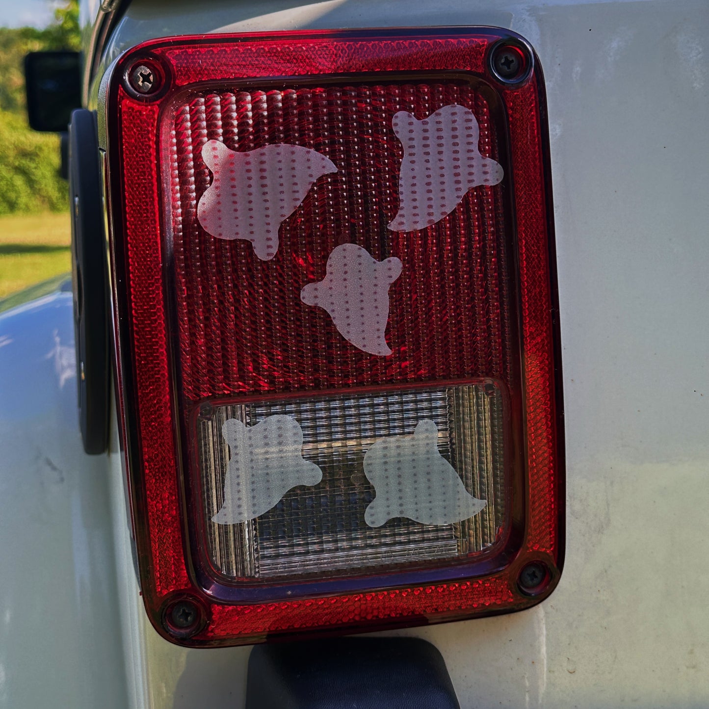 16 Ghosts Headlight Taillight Decals