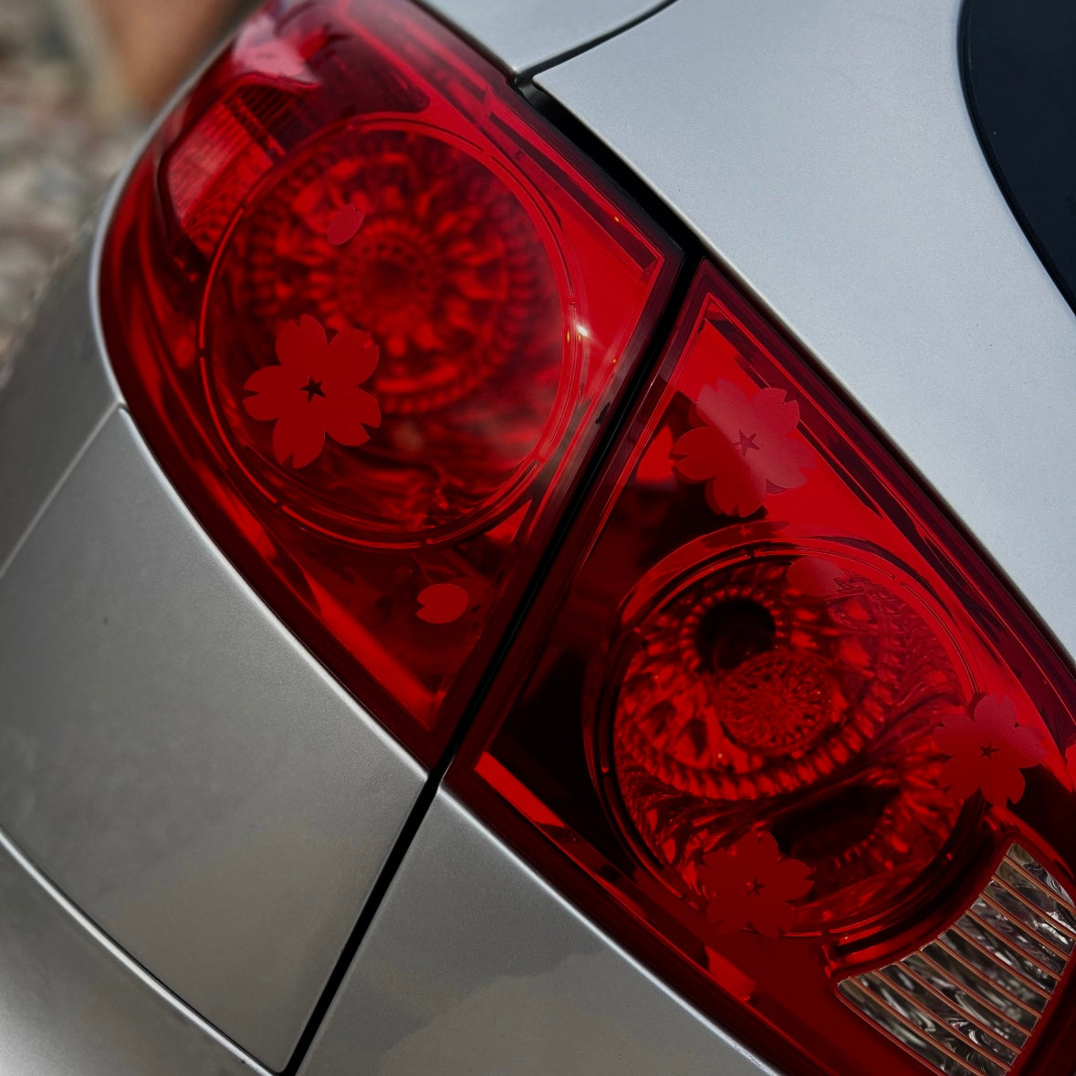 12 Sakura Headlight Taillight Decal