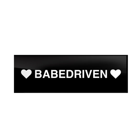 Babedriven Bumper Sticker