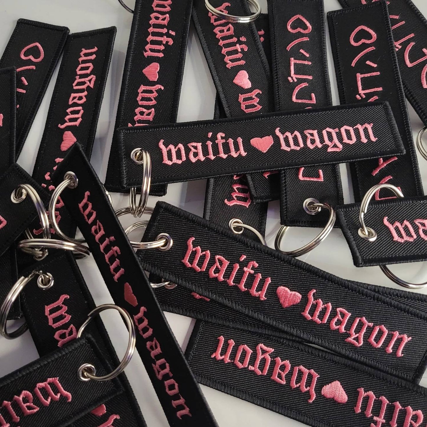 Waifu Wagon Jet Tag Black /P