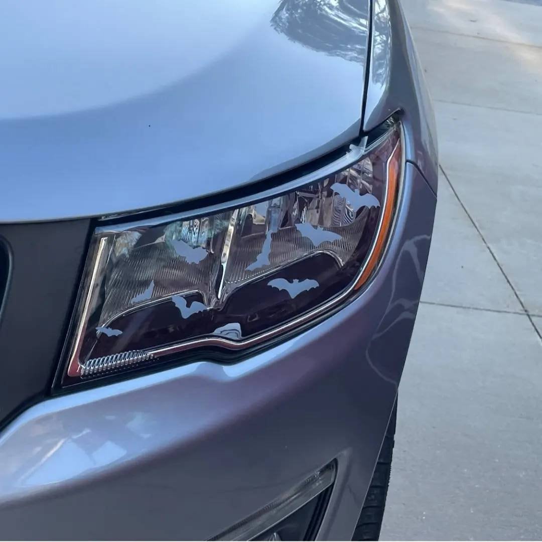 16 Bats Headlight Taillight Decals