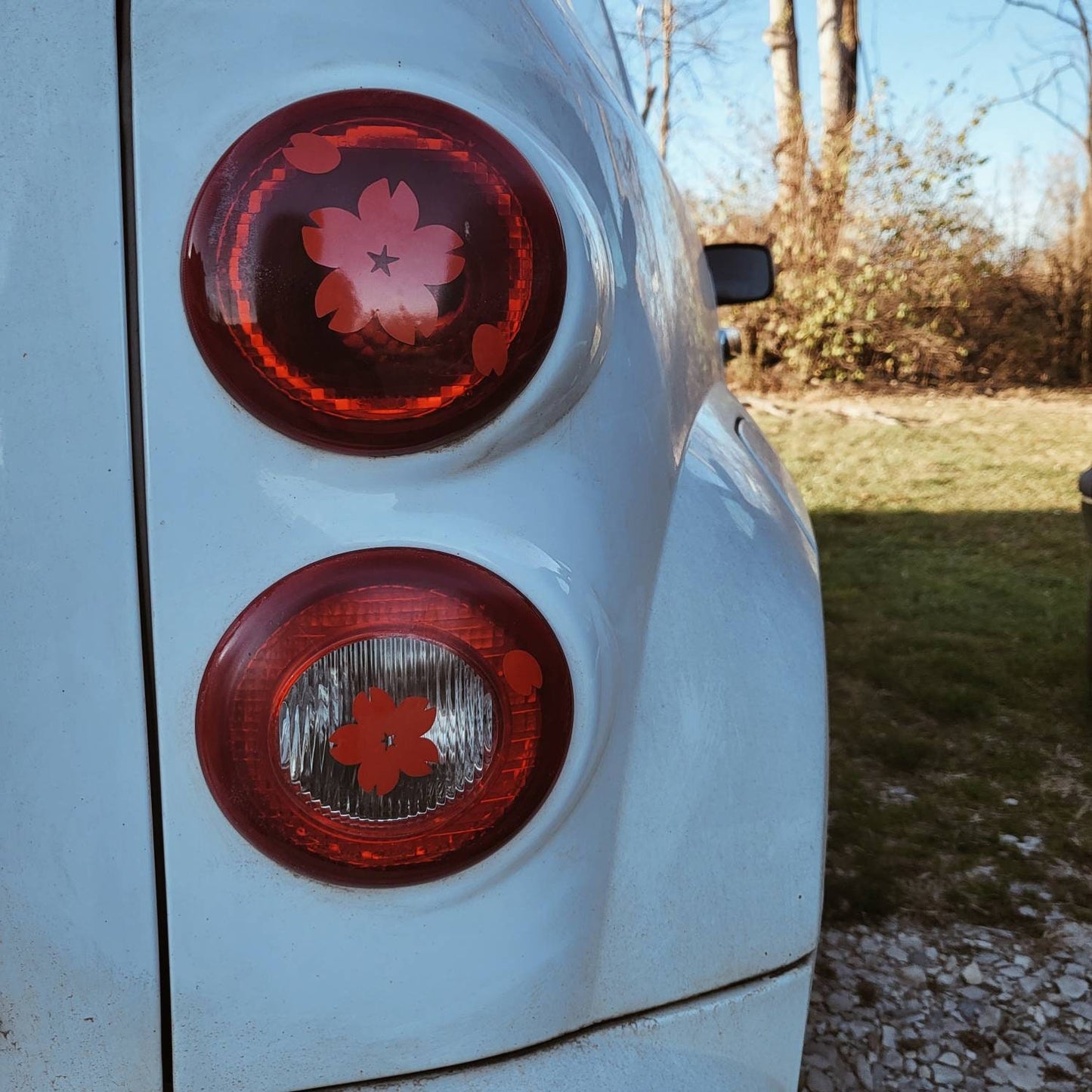 12 Sakura Headlight Taillight Decal