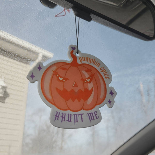 Haunt Me Pumpkin Spice Air Freshener